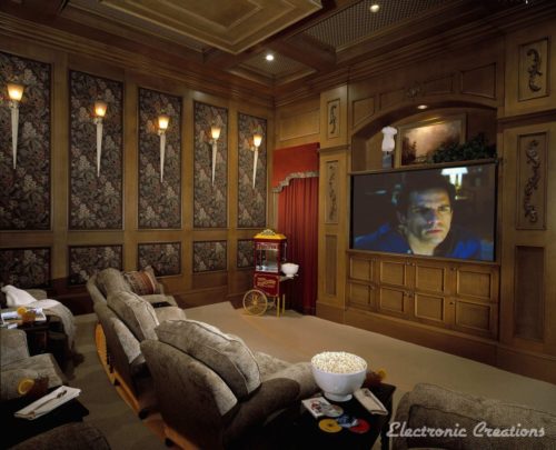 Award Winning Home Theater Installation by Electronic Creations